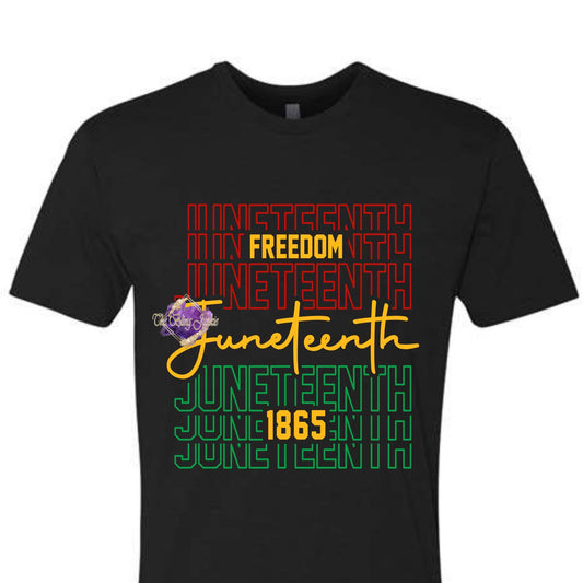 Juneteenth Repeat T-shirt