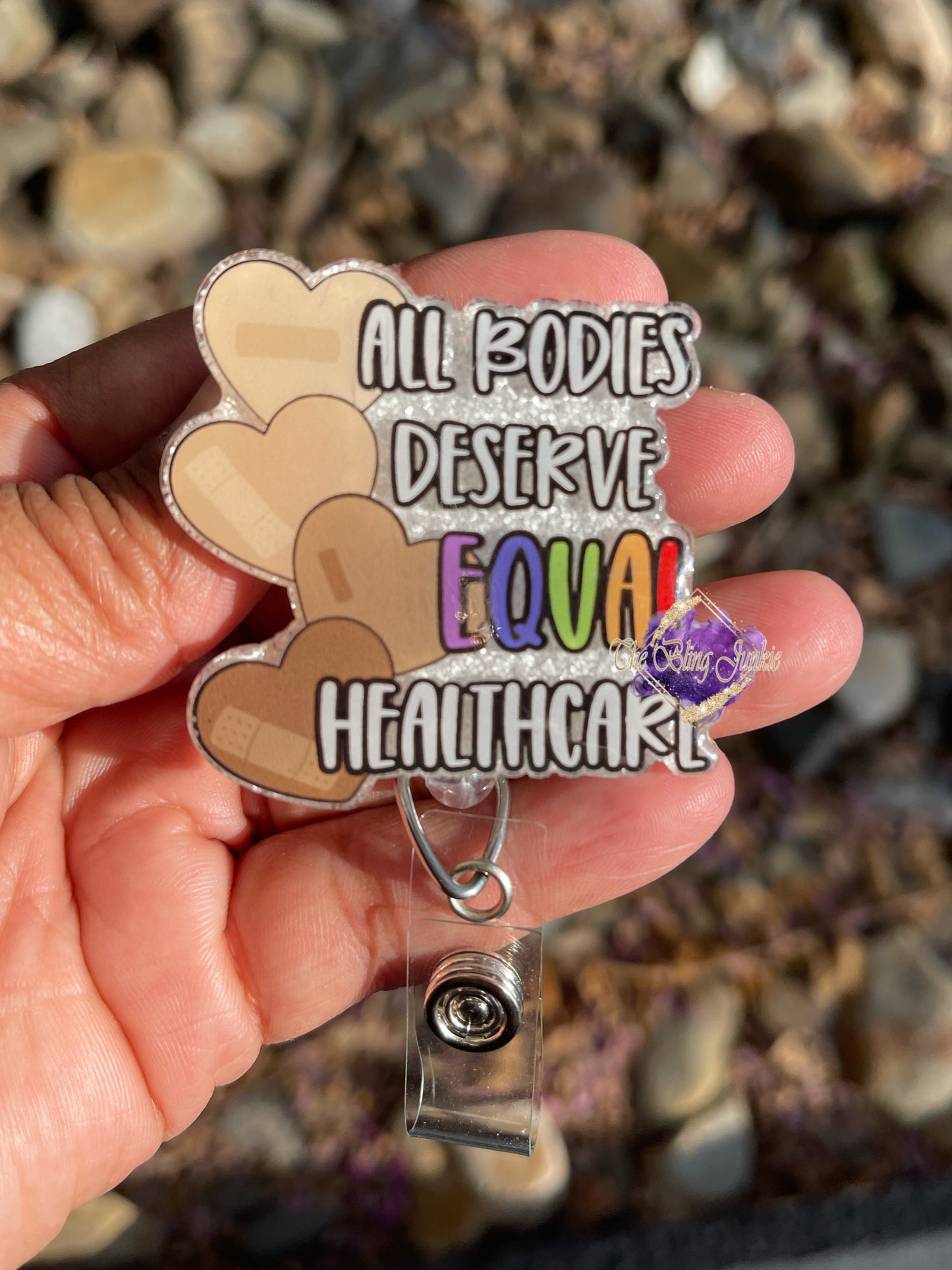 All Bodies Deserve Equal Healthcare Badge Reel – The Bling Junkie