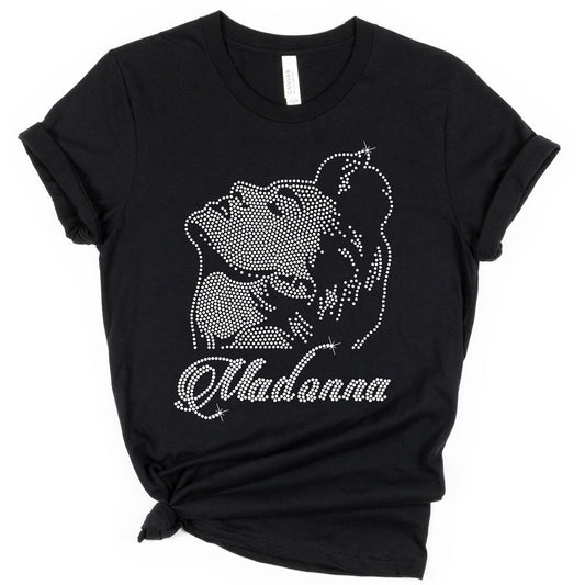 Madonna Inspired Bling T-shirt