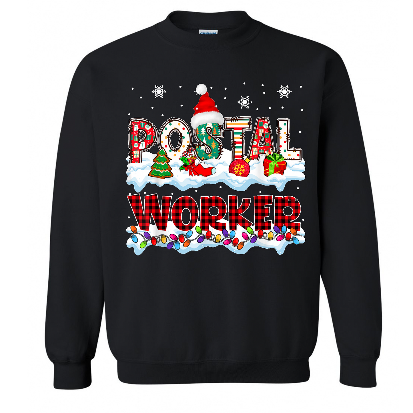 Christmas Postal Worker