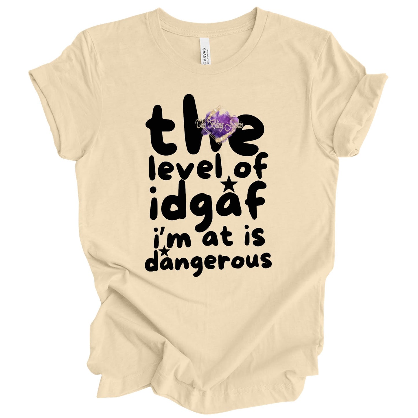 The Level Of IDGAF T-shirt