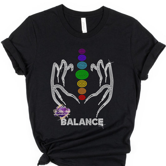 Chakra Balance Bling T-shirt