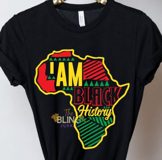 I Am Black History Tee